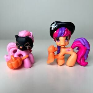 My Little Pony Ponyville Halloween Tube Pinkie Pie Scootaloo 2008